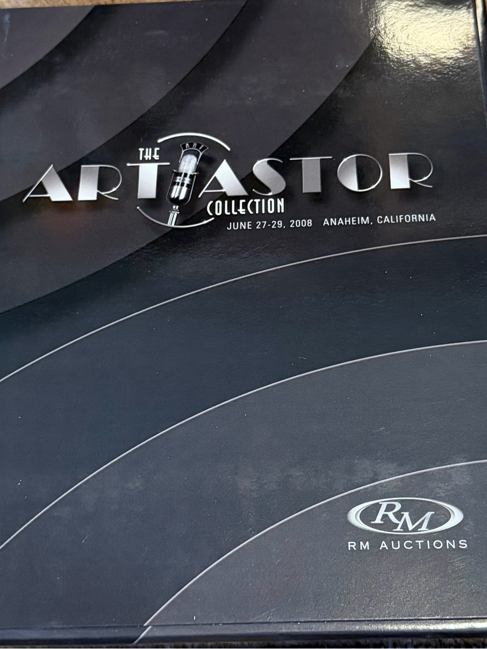 RM Auctions 2008 Anaheim CA Collector Car Auction Catalog Ferrari Porsche